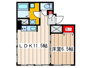 ルミナス北山の物件間取画像